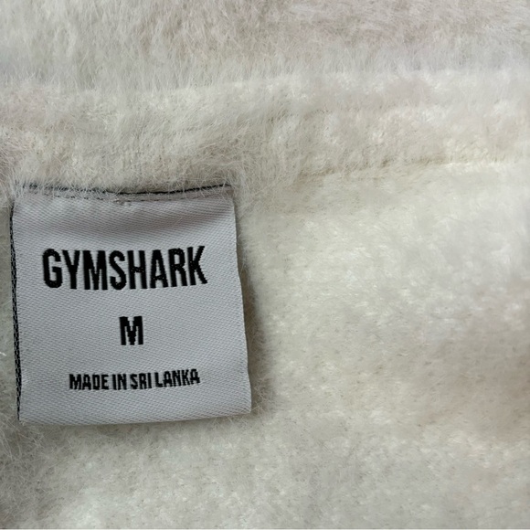 Gymshark X Whitney Simmons Oversized Eyelash Knit Sweater White Women’s Medium - Picture 7 of 11